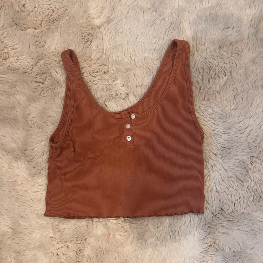 American Eagle brown tank top